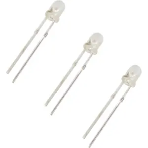 Surtido de 400 LEDs 3mm transparente (varios colores)