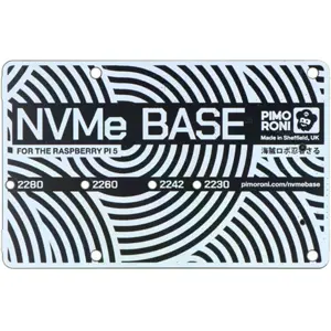 Placa de expansão NVMe PCIe para Raspberry Pi 5 c/ conector M.2