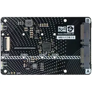 Placa de expansão NVMe PCIe para Raspberry Pi 5 c/ 2 conectores M.2