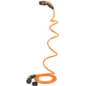 Cabo de carregamento HELIX® trifásico para carro elétrico - Tipo2 20A (11kW) - IP55 - 5m