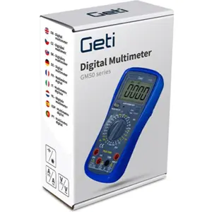 Multímetro Digital (1000Vdc 750Vac 20Aac/dc 200MΩ Cap. °C hFE T-RMS)