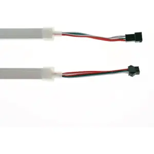 Fita de LEDs RGB endereçáveis com difusor de silicone e efeito de néon - 1m