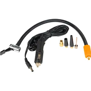 Mini compressor de ar 12V 120W 10bar c/ lanterna SOS