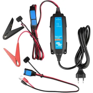 Carregador de baterias c/ Bluetooth e conector DC 6/12V 1.1A