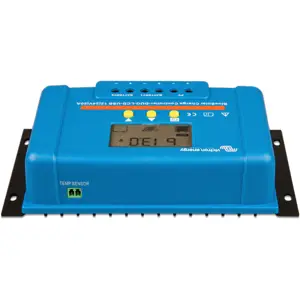 Controlador de carga solar PWM 12/24V 20A c/ 2 saídas de bateria + LCD & USB