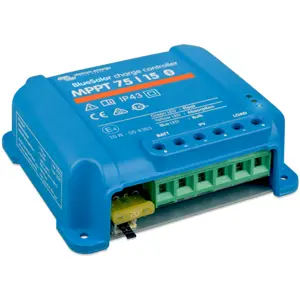 Controlador de carga solar MPPT 75V➝12/24V 15A