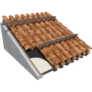 Salva Telhas universal para telhas cerâmicas - altura regulável 40-55mm