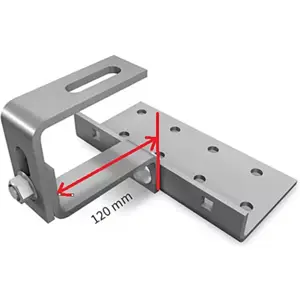 Salva Telhas universal para telhas cerâmicas - altura regulável 40-55mm