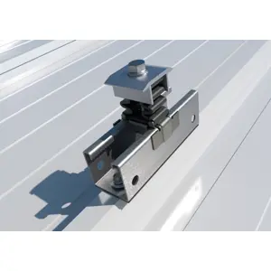 Grampo de fixação rápida para montagem de painéis solares 30-50mm