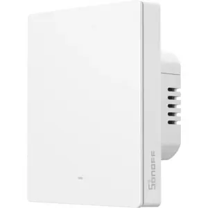 Interruptor (1 Gang) Smart WiFi de encastrar - agrupável - Branco