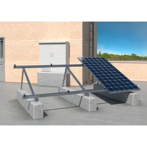 Kit original p/ instalação Solar triangular para 2x painéis - [2.5m]