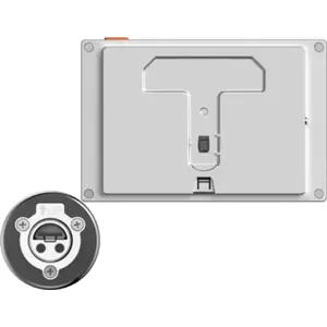 Videoporteiro inteligente WiFi (olho mágico) com display de 4.3'' - prateado