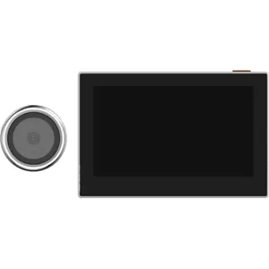 Videoporteiro inteligente WiFi (olho mágico) com display de 4.3'' - prateado