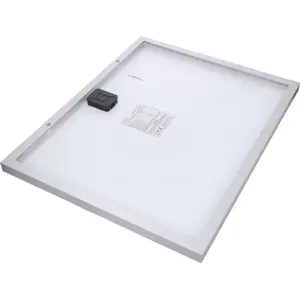 Painel fotovoltaico policristalino 12V (18.2V) 2.75A 50W - 610x510mm