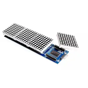Módulo matriz LED vermelho 32x8 DOT (MAX7219)