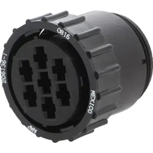 Ficha circular CPC 7 pines hembra (size 23-7) - sin terminales