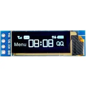 Display OLED 0,91'' 128x32 (SSD1306) - Branco