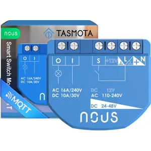 Módulo interruptor inteligente WiFi c/ Tasmota