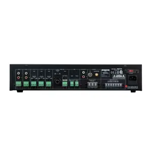 Amplificador de instalação de linha de 100V 240W (4 Zonas)