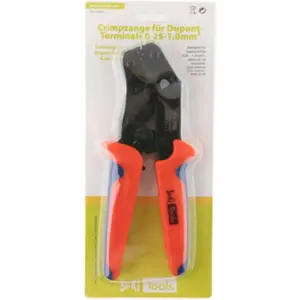 Alicate de cravar terminais Dupont - 0.25-1.0mm²