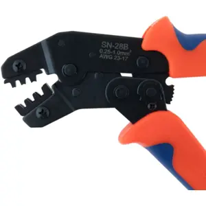 Alicate de cravar terminais Dupont - 0.25-1.0mm²