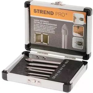 Conjunto de 6 brocas de vidro Ø3..10mm