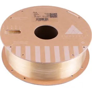 Rolo de filamento de impressão 3D em PLA de 1.75mm - Natural - 1000g