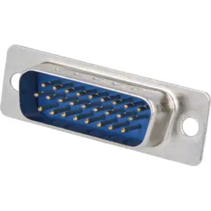 Ficha D-Sub HD26 pinos macho - para soldar em cabo