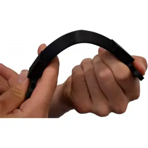 Rolo de filamento 1.75mm flexível TPU c/ fibras de carbono (ESD) - 500g - Preto
