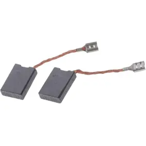 Escova de carvão universal - 6x16x22mm com terminais 4.8mm (1 Par)