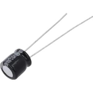 Condensador eletrolítico mini 33uF 25VDC ±20% Ø6,3x7mm