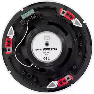 Altifalante de embutir 8Ω 15W ∅249mm (∅219mm) IP44 - Branco