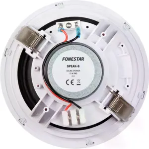 Altifalante de embutir 8Ω 15W ∅185mm (∅170mm) - Branco