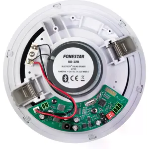 Kit de Altifalantes amplificados de embutir 6'' 2x20W Bluetooth/USB