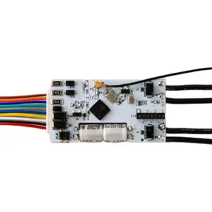 Módulo mini interruptor duplo para automação WiFi de baixa Tensão 5VDC / 9..28VDC / 8..24VAC