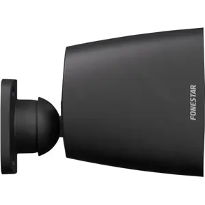 Coluna de parede para instalação de linha de 100V/8Ω 6.5'' 20W (12W RMS) - preto