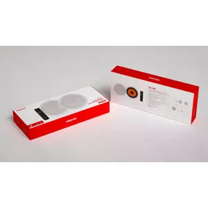 Kit de Altifalantes amplificados de embutir 6'' 2x20W Bluetooth/USB