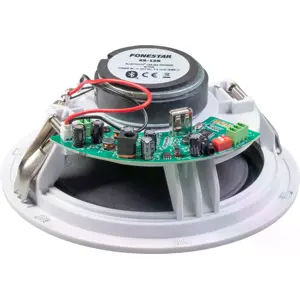 Kit de Altifalantes amplificados de embutir 6'' 2x20W Bluetooth/USB