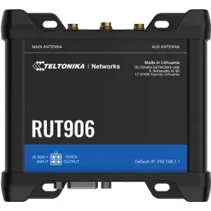 Router industrial 4G LTE Cat4 Dual-SIM c/ 4 x portas Ethernet + WiFi + USB + I/O digital + RS232 + RS485