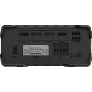 Router industrial 4G LTE Cat4 Dual-SIM c/ 4 x portas Ethernet + WiFi + USB + I/O digital + RS232 + RS485