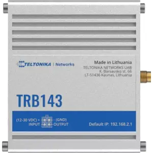 Gateway industrial 4G LTE Cat4 c/ Ethernet, I/O digital e M-BUS