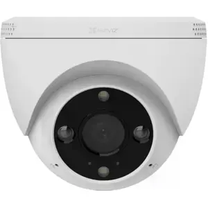Câmara IP (Wi-Fi / Ethernet) Turret 2K 2.8mm IR 30m c/ sirene e flashes de luz branca - IP67