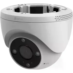 Câmara IP (Wi-Fi / Ethernet) Turret 2K 2.8mm IR 30m c/ sirene e flashes de luz branca - IP67