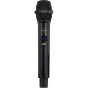 Sistema de microfone de mão sem fios + receptor UHF