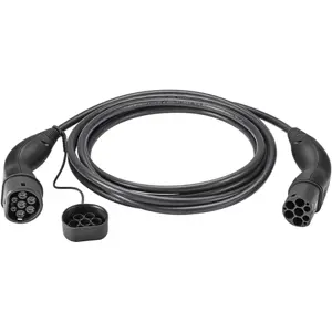 Cabo de carregamento trifásico para carro elétrico - Tipo2 32A (22kW) - IP55 - 10m