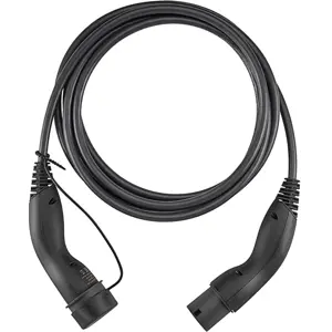 Cabo de carregamento trifásico para carro elétrico - Tipo2 32A (22kW) - IP55 - 10m