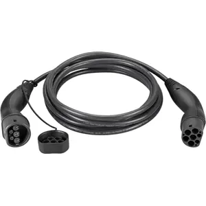 Cabo de carregamento monofásico para carro elétrico - Tipo2 32A (7.4kW) - IP55 - 5m