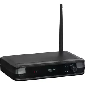 Sistema de microfone de lapela sem fios + receptor UHF
