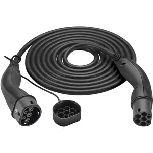 Cabo de carregamento HELIX® monofásico para carro elétrico - Tipo2 32A (7.4kW) - IP55 - 5m