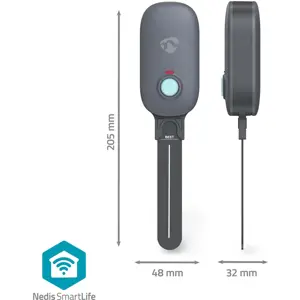 Medidor de temperatura e humidade do solo Bluetooth (compatível c/ Tuya)